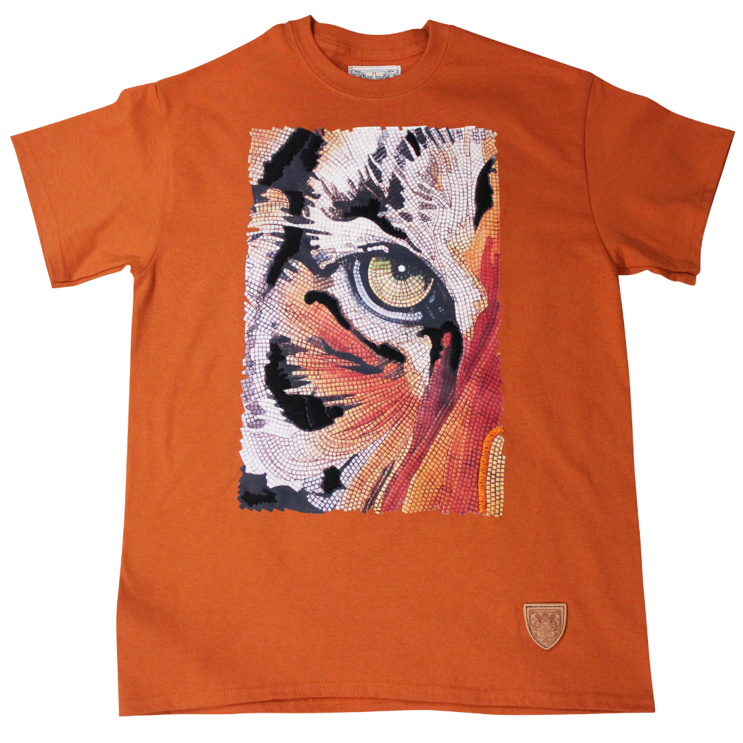 Animal Instinct Tee Shirt Tiger Eye Anaghe Atelier Design Studio