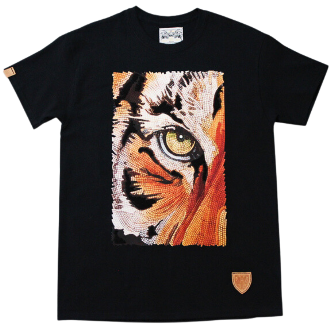 Animal Instinct Tee Shirt Tiger Eye Anaghe Atelier Design Studio