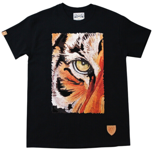 Animal Instinct Tee Shirt Tiger Eye Anaghe Atelier Design Studio