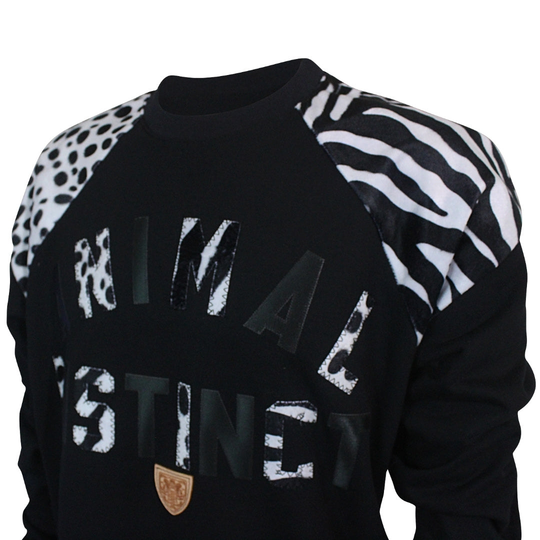 Animal Instinct 3 Sweatshirt Zebra Anaghe Atelier Design Studio