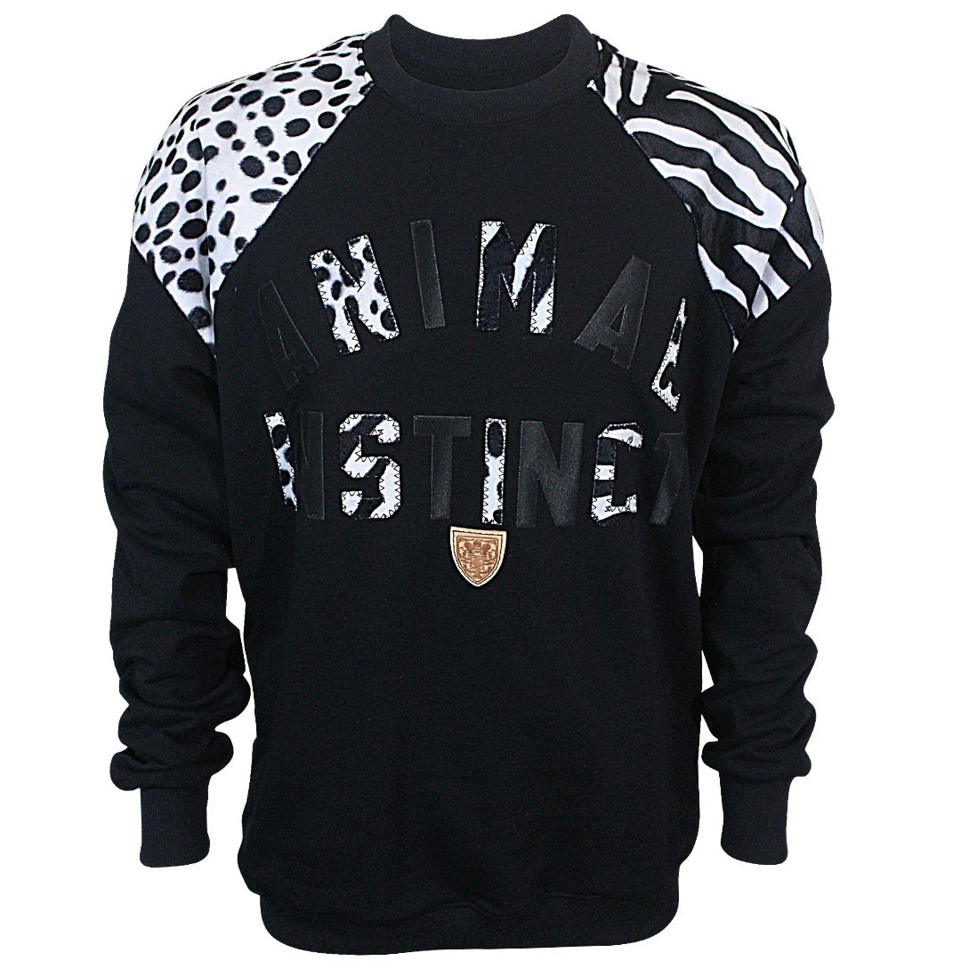 Animal Instinct 3 Sweatshirt Zebra Anaghe Atelier Design Studio