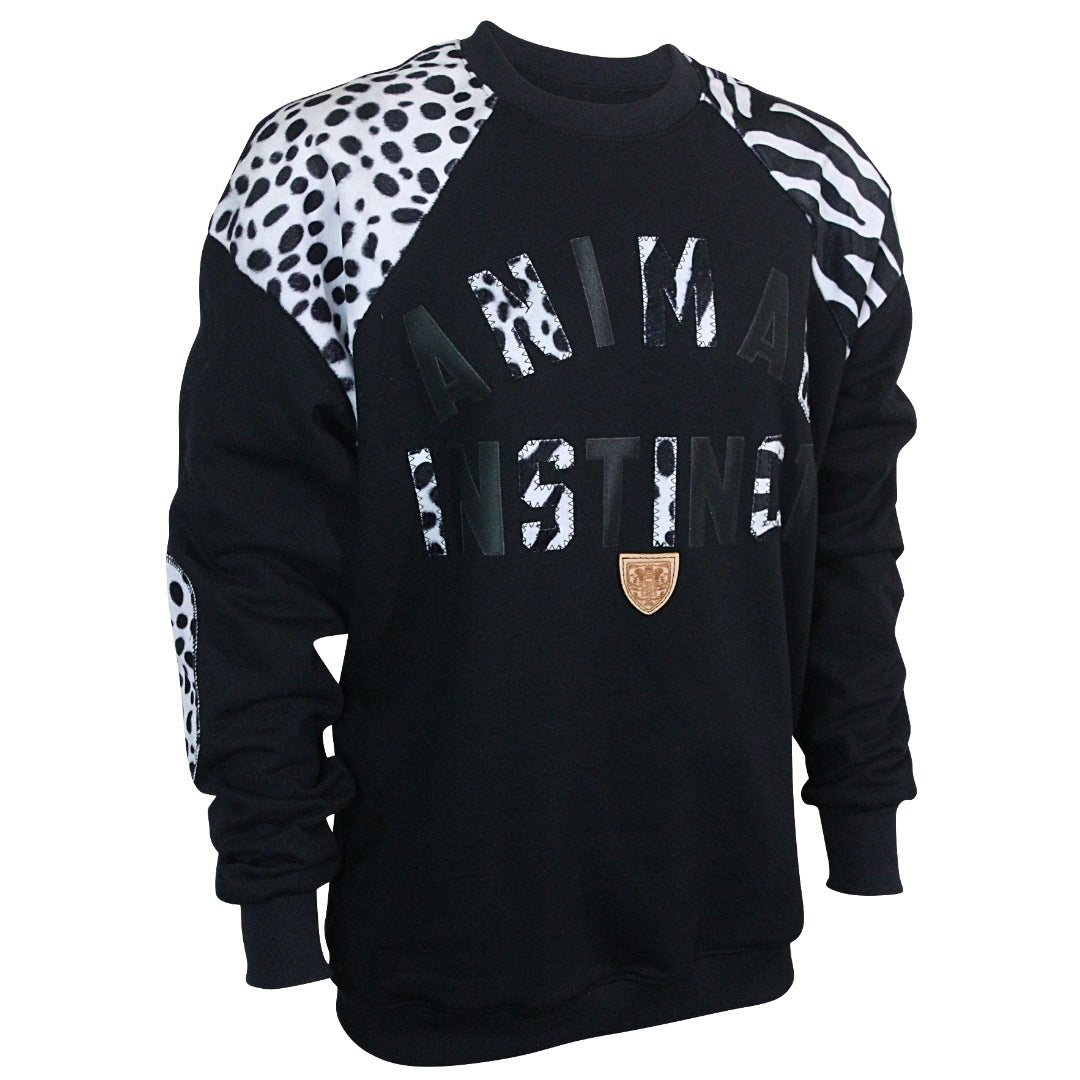 Animal Instinct 3 Sweatshirt Zebra Anaghe Atelier Design Studio