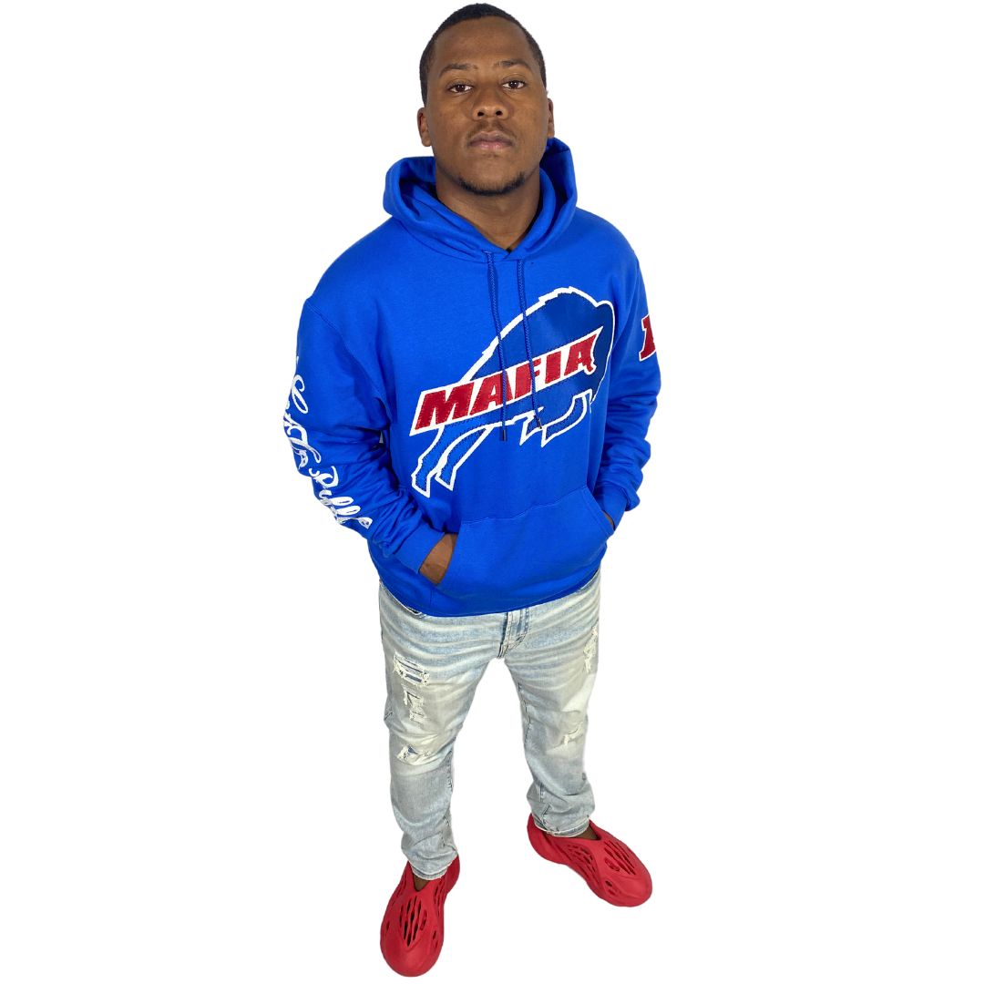 Bills Mafia Hoodie Twill Embroidered Anaghe Atelier Design Studio