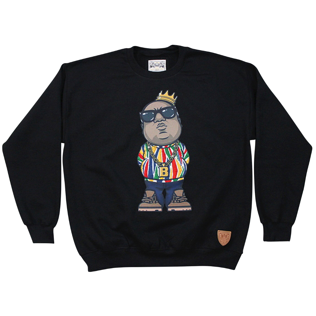 Biggie Hand Embroidery Sweater Sweatshirt 