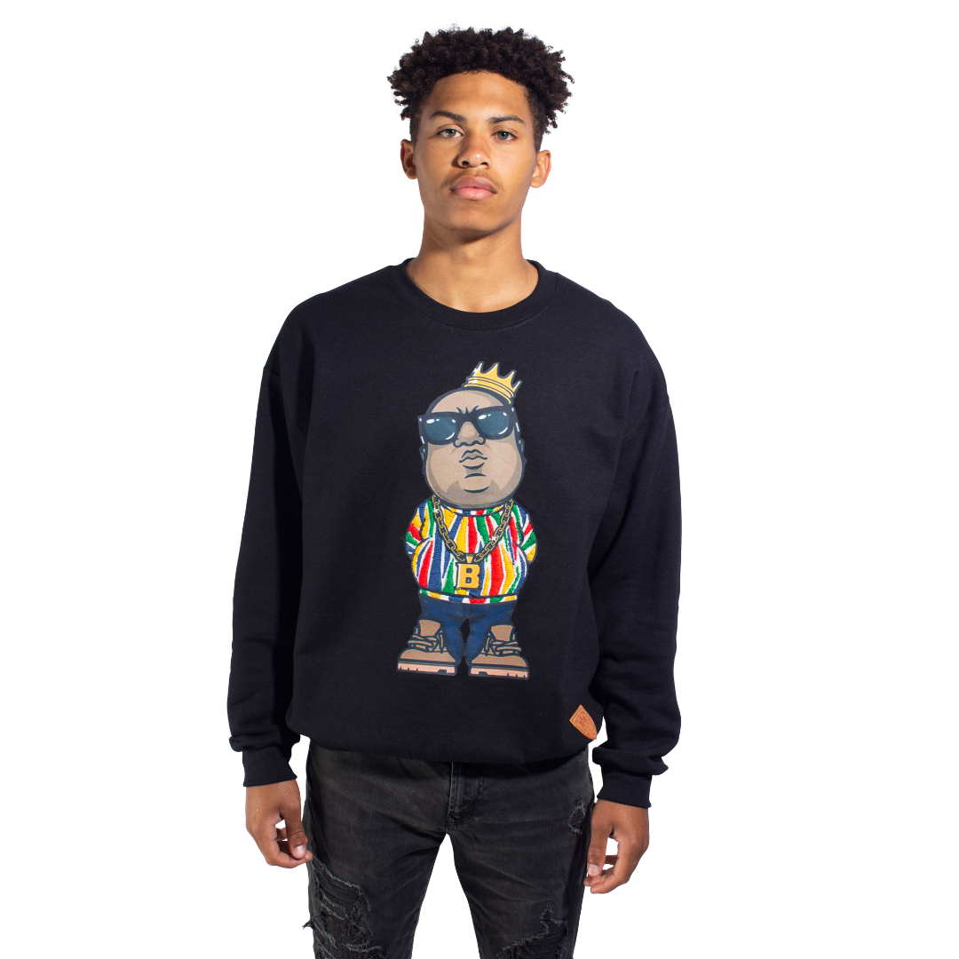 Biggie Hand Embroidery Sweater Sweatshirt Anaghe Atelier Design Studio