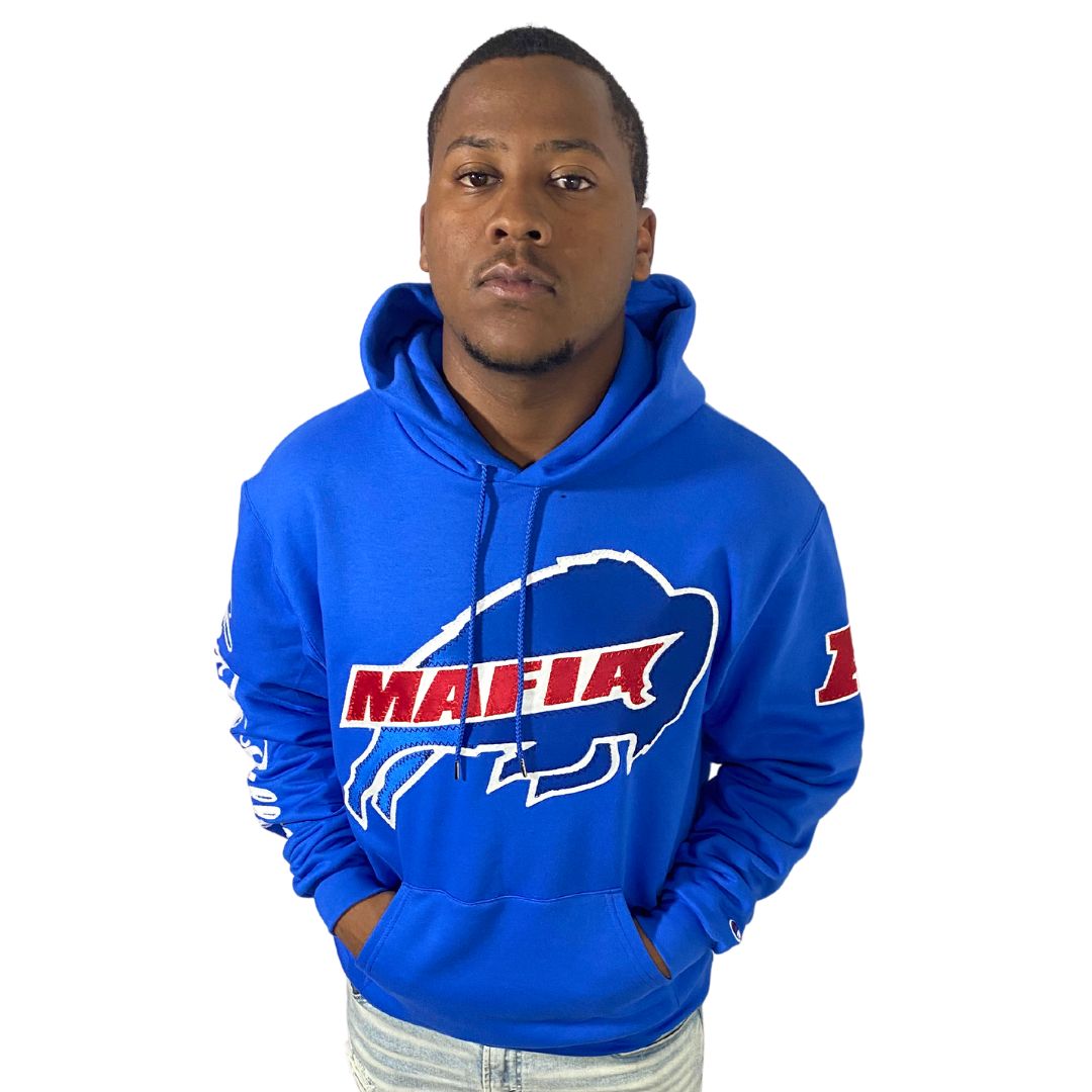 Bills Mafia  Hoodie Twill Embroidered 