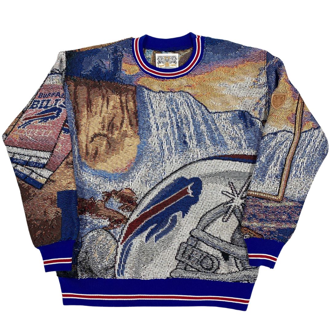  Bills Mafia Woven Tapestry Sweatshirt 