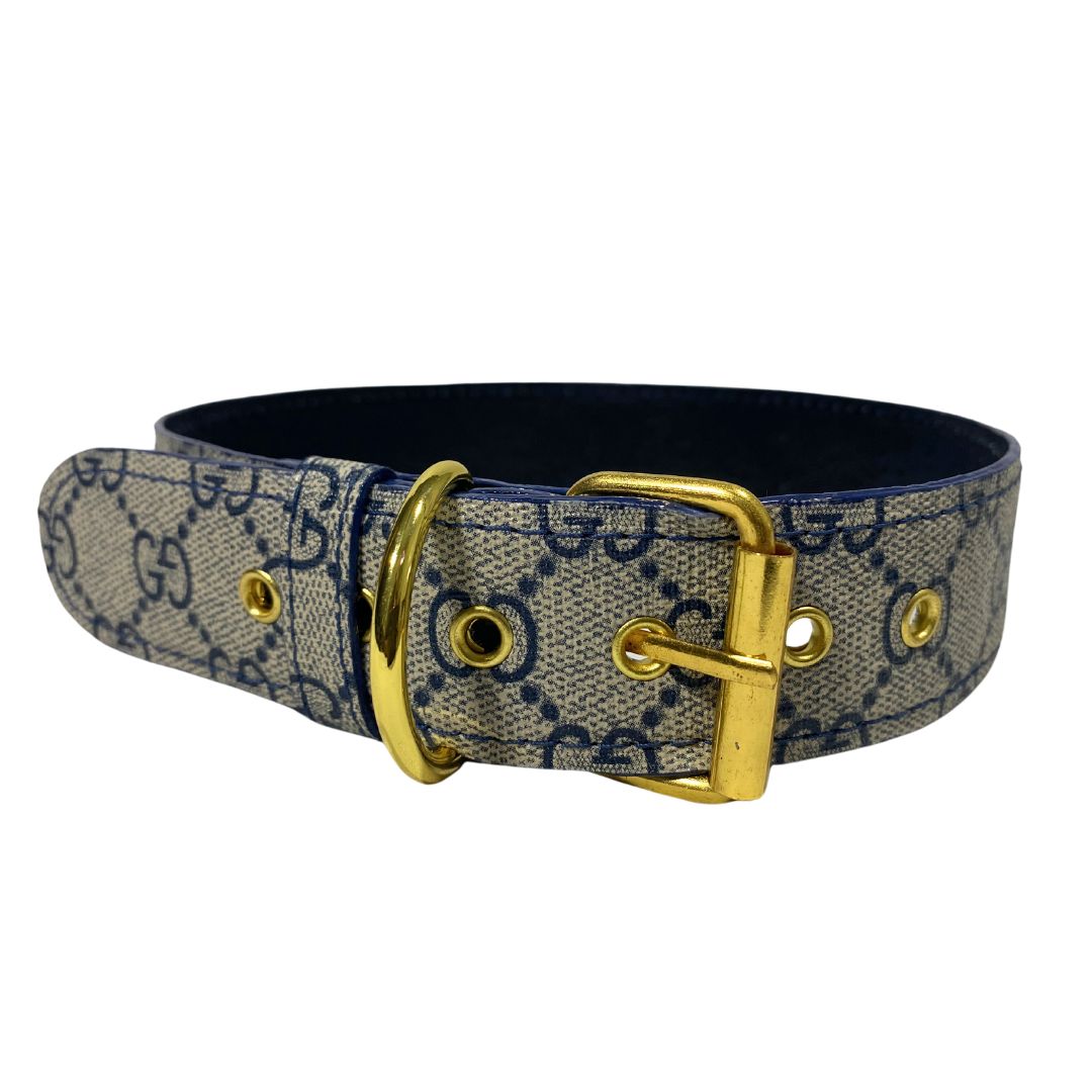 LV, GG & MCM Custom Dog Collars Anaghe Atelier Design Studio