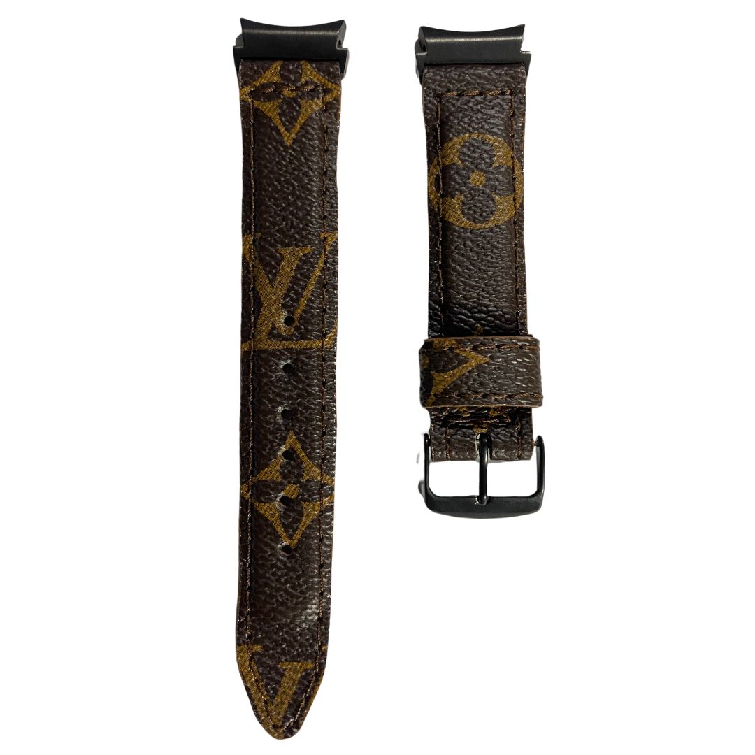 Gucci & Louis Vuitton Samsung Watch Band Upcycled Anaghe Atelier Design Studio